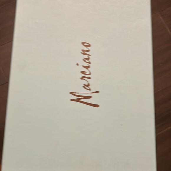 Snakeskin and leather platform pump - Picture 4 of 4